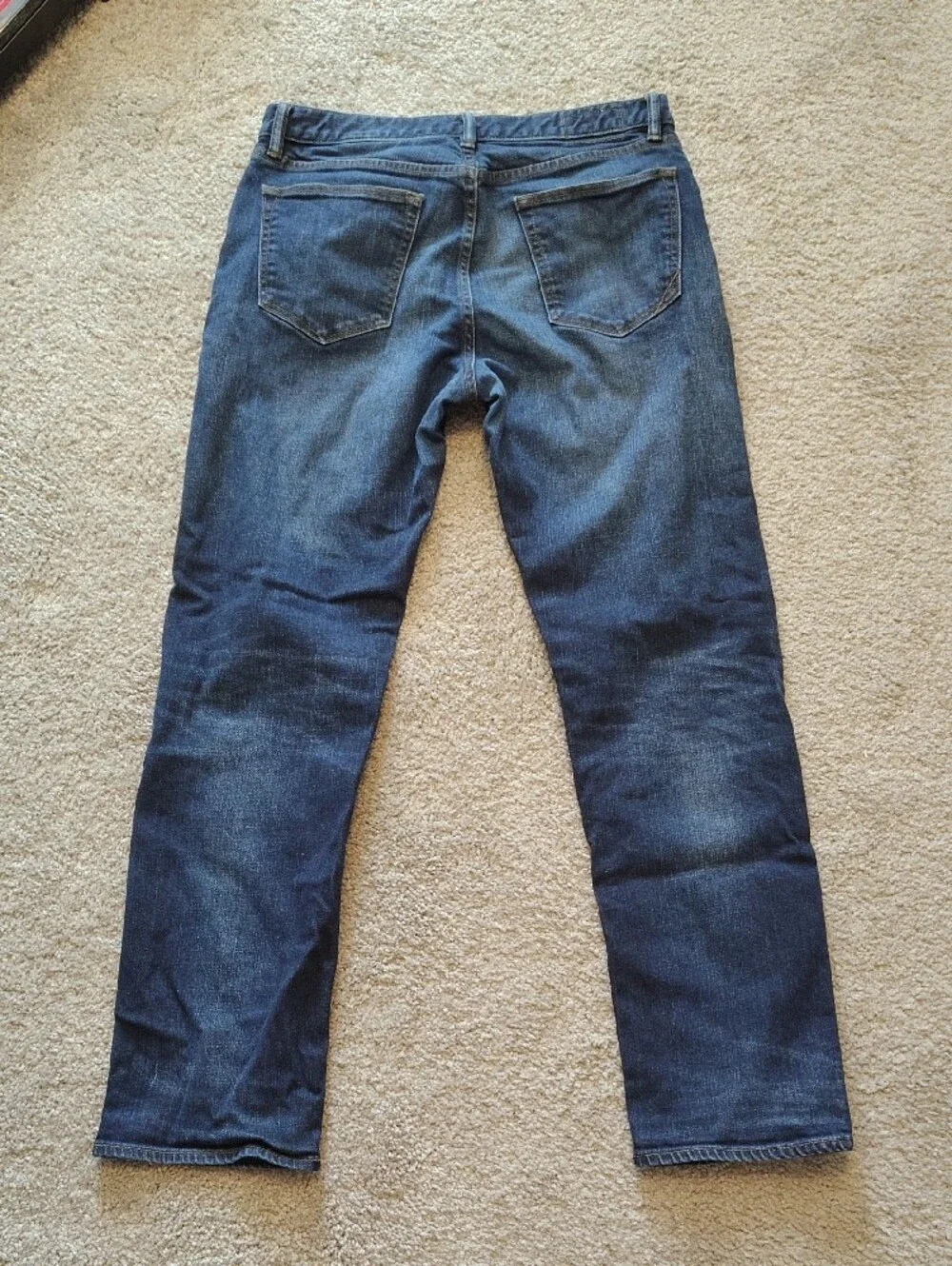 Banana Republic Men’s Slim Straight Indigo Blue Jeans